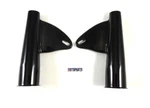 Head Light Brackets, 1969-1970 Bsa A65, Black Painted, Pr. (97-2510, 97-2512). Fixed Price $130.18.