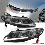 Pair Led Drl Headlights Lamps For 2006-11 Honda Civic Fa Sedan 4 Door Lh+rh. Fixed Price $141.89.