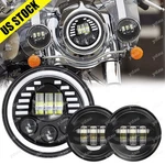 Motorcycle 7INCH Led Headlight + 4.5" Fog Passing Lamps For Harley Bike. Fixed Price $59.99.