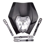 Black 12V 35W Motorcycle Halogen Headlight Indicator Fairing Lampshade For Di.... Fixed Price $42.42.