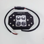 Heretic Studio LB-6SFQT111 6-SERIES Quattro Led Spot Light Black Flush Mount. Fixed Price $104.45.
