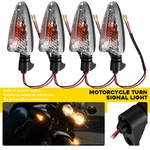 Front & Rear Turn Signal Lights Clear Lens For Triumph Tiger 1050 800/XC 2006-17. Fixed Price $31.34.