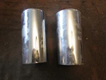 2012 Harley Davidson Fld 103 Fork Tube Slider Cover Cowbell Set 49420-12. Fixed Price $25.00.