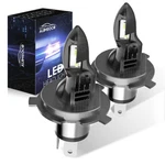 Auimsoco H4/9003 Aluminum Led Headlight High Low Beam Bulbs 6500K 8000LM. Fixed Price $49.99.