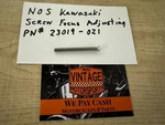 Nos Kawasaki Screw Focus Adjusting Part # 23019-021 New .. Fixed Price $7.95.