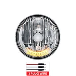 7" Halogen Amber 6-LED Turn Signal Headlight Headlamp Running Lights Bulb Each. Fixed Price $49.35.