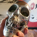 Headwinds Polished Aluminum Skull Headlight Custom Chopper Harley Davidson Usa. Fixed Price $219.99.