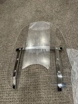 Memphis Slims 17 In. Clear Windshield W/7 Headlight Cutout. Fixed Price $169.99.
