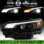 Left Full Led Drl Headlight W/ Bulb For Jeep Cherokee High Altitude 2.4L 2019-21. Fixed Price $159.99.
