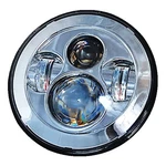 7" Motorcycle Chrome Projector Octane Led Bulb Headlight Bucket Assembly. Fixed Price $47.45.