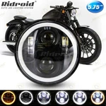 5-3/4" 5.75" Inch Round Led Headlight Drl Projector For Harley Motorcycle. Fixed Price $30.99.