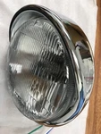 Headlight For Scooter Motorcycle 5 3/4 Chrome With Bulb High Beam Indicator. Fixed Price $29.95.