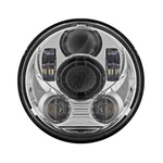 Hogworkz Chrome 5 3/4" Led Harley Daymaker Style Headlight V2 Softail Dyna. Fixed Price $179.98.