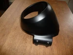Indian Scout Bobber Oem Aluminum Flat Smoke Black Headlight Nacelle Housing Cowl. Fixed Price $249.00.