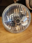 5.75 In Round Harley-davidson Wide Glide Lamp. Fixed Price $50.00.