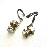 Honda CB250 - Original Headlight Bolts And Brackets. Fixed Price $17.42.