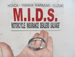 1969-72 Suzuki Nos T20, T305, T350, Headlight Bracket Chrome Band, # 51551-11010. Fixed Price $25.00.