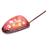 K&s Technologies 25-9701 Mini Chrome Triangle Led Marker Lights W Red Lenses. Fixed Price $19.81.