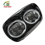 Sunpie 5-3/4" Chrome Motorcycle Led Headlight, Projector Black. Fixed Price $209.50.