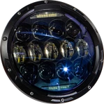 Harddrive Led Headlight 7" 130W White Angel Eyes 820-0361. Fixed Price $162.86.