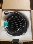 Sktyants 7" Round Led Motorcycle Headlight Assembly With Inch, Black. Fixed Price $119.99.