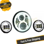 Letric Lighting LLC-ILHK-7CH 7" Wide-array Chrome Full-halo Led Headlight. Fixed Price $217.68.