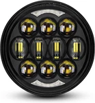 Dot Approved 80W 5-3/4" 5.75" Round Led Projection Headlight Compatible Black. Fixed Price $55.99.