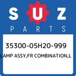 35300-05H20-999 Suzuki Lamp Assy,fr Combination,l 3530005H20999, New Genuine Oem. Fixed Price $531.26.