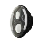 Saddle Tramp BC-703B Round Motorcycle Headlights With Black Face And Partial. Fixed Price $167.60.
