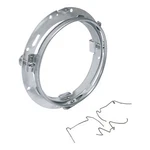 Round 7" Inch Led Headlight Mounting Bracket Fit For Harley Touring Softail. Fixed Price $18.99.