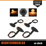 4PCS Motorcycle Turn Signal Lights Mini Bullet Blinker Amber For Custom Bike. Fixed Price $15.99.