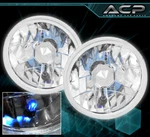 5.75" Driving Glass Lens Diamond Cut Halogen Sealed Beam Headlights Lamps Clear. Fixed Price $26.88.