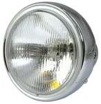 Bike-it Chrome Round Universal Motorcycle 7" Headlight Hi Lo Beams. Fixed Price $77.20.