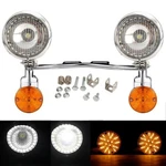 Front Passing Turn Signals Lights Bar For Yamaha Xvs 1100 Silverado. Fixed Price $99.99.