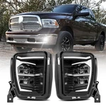 Led Drl Fog Lights Assembly Kit Dodge Ram 1500 2013-2020 Black 4X4FLSTC 2014. Fixed Price $209.99.