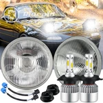 7" Inch Led Headlight H4 Blub Hi/lo Beam H6024 For 90-97 Mazda Na Miata MX5 MX-5. Fixed Price $39.97.