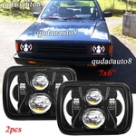 Pair 7X6" Led Headlights High/low Beam Drl Dot New Fit Volkswagen Fox 1987-1991. Fixed Price $43.00.