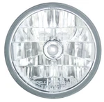 Adjure T70100 Clear Lens 7" Diamond Cut Ice Motorcycle Headlight With H4 Bulb. Fixed Price $44.99.
