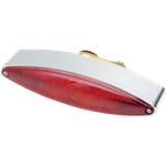 Drag Specialties Narrow Cat Eye T/light W/red Lens 2030-0115. Fixed Price $59.94.