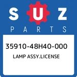 35910-48H40-000 Suzuki Lamp Assy.license 3591048H40000, New Genuine Oem Part. Fixed Price $45.62.
