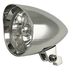 Ultima 4.5" Chrome Tri-bar Headlight Harley Softail Custom Chopper Bobber Rigid. Fixed Price $108.85.