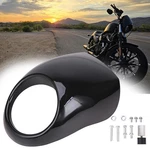 Black Headlight Fairing Cover Harley Sportster Front Fork Cowl Xl 1200 / 883. Fixed Price $42.95.