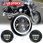 Inch Led Headlight + Passing For Kawasaki Vn Vulcan 500 750 800 900 1700. Fixed Price $55.99.