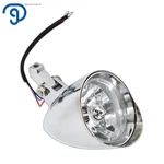 Motorcycle Chrome Visor Headlight Lamp 12V For Bobber Chopper Dyna. Fixed Price $46.67.