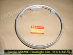 Suzuki Headlight Rim Nos GS550 Outer Ring GS650M 35111-34330. Fixed Price $79.99.