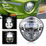 Led Headlight Chrome For Victory Motorcycle Cross Road Country Cruisers Hammer. Fixed Price $69.36.