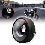 6.5" Motorcycle Spiral White Led Headlight Side Universal For Cafe Racer Bobber. Fixed Price $25.98.