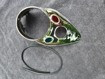 Harley Wla Wlc Wld Flathead Gas Tank Dash Panel Cover Cateye 4516-39N Chrome. Fixed Price $149.00.