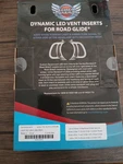 Custom Dynamics CD-RG-V-AW2-BB Vent Inserts With Led Lights, Gloss Black.... Fixed Price $169.95.