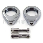 Fork Turn Signal Clamps Harley Softail Mount Bracket 49MM Tube Ch. Fixed Price $15.43.